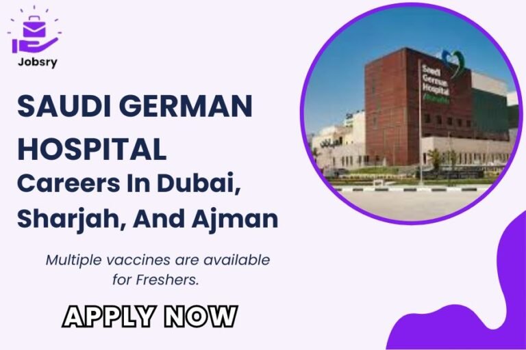 Saudi German Hospital Careers in Dubai, Sharjah, and Ajman