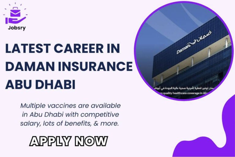 Explore latest Daman Insurance Careers at Jobsry