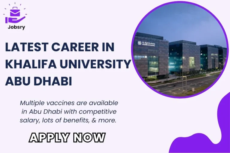 Explore latest Khalifa University careers at Jobsry