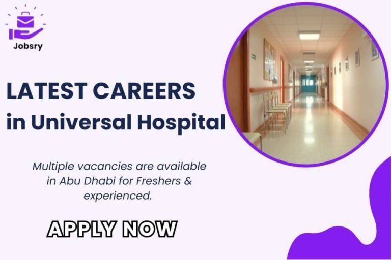 Find Latest Universal Hospital Abu Dhabi Careers